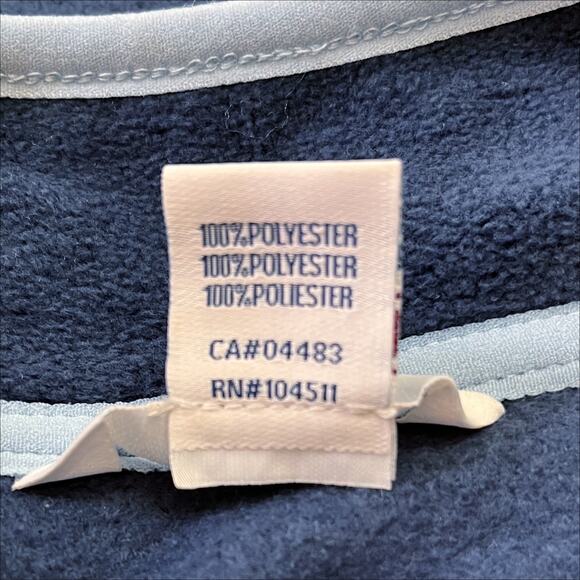 Seven Oaks Children's 1/4 Zip Fleece Pull Over Sweatshirt in Blue Size 6/7 - Picture 12 of 13